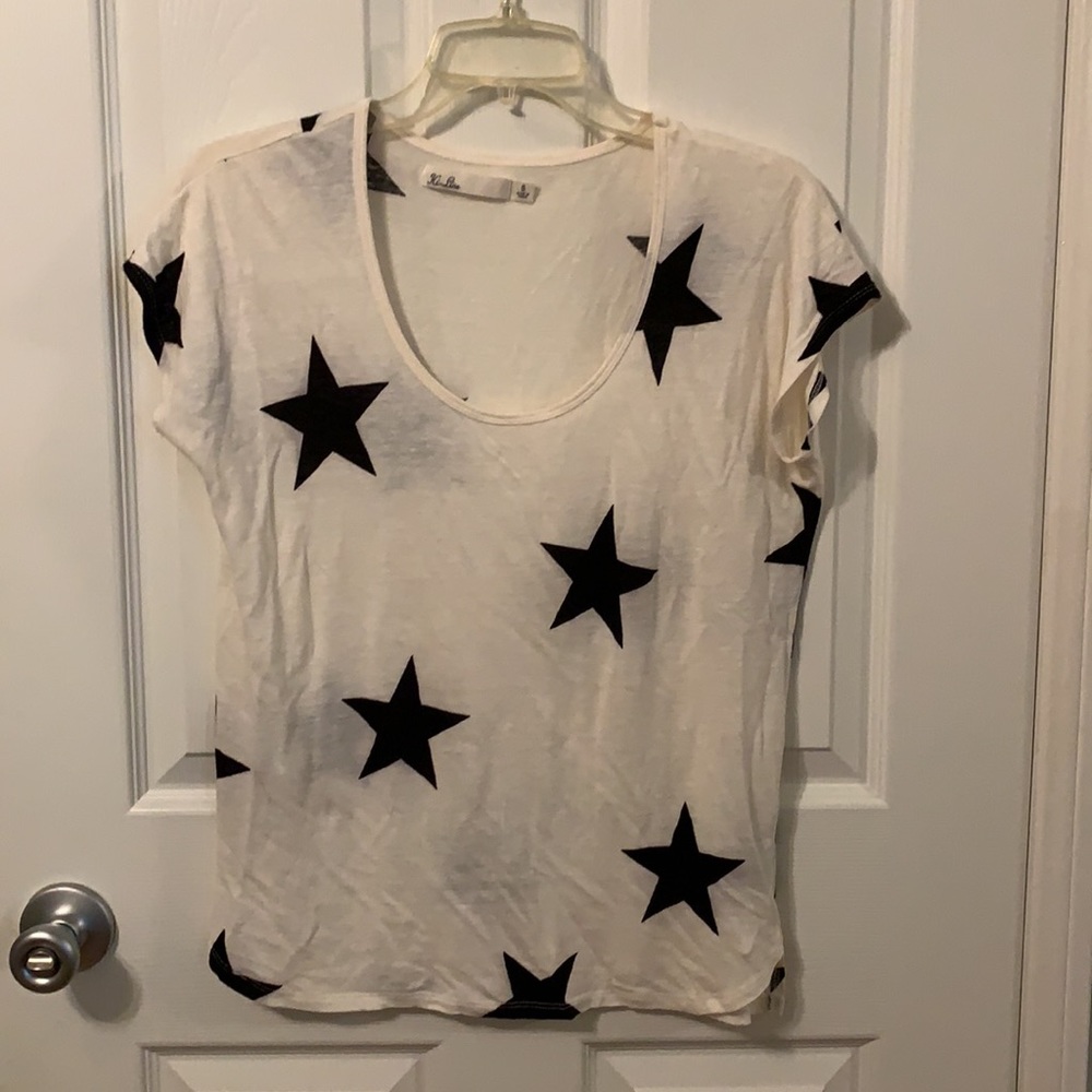 Madewell Hi-line linen star t-shirt